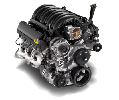 Image of the 2025 Chevy Tahoe 6.2-liter V8 gas engine