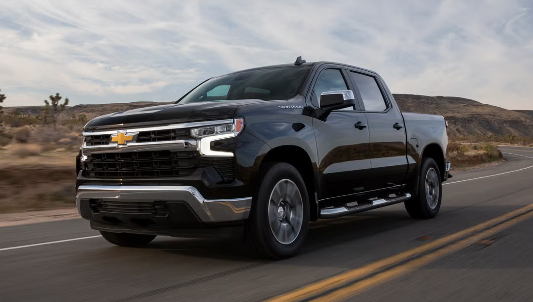 Red 2026 silverado 1500