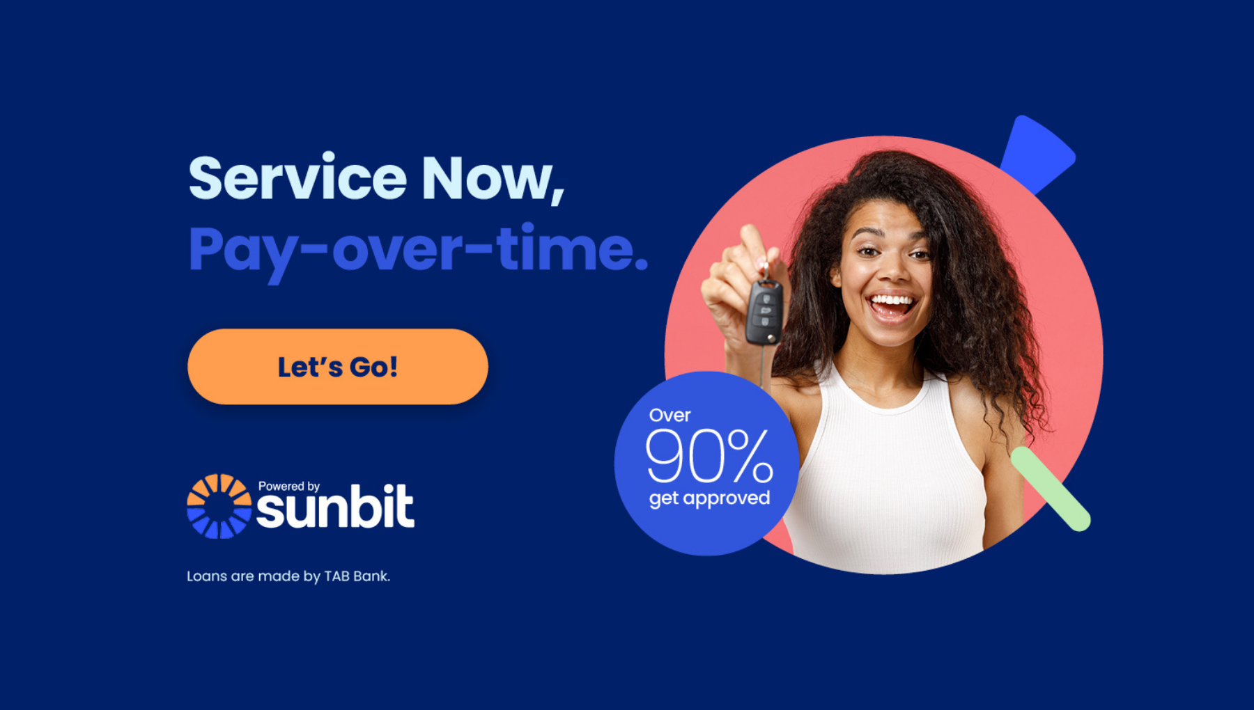 Service Now, Pay Over Time!